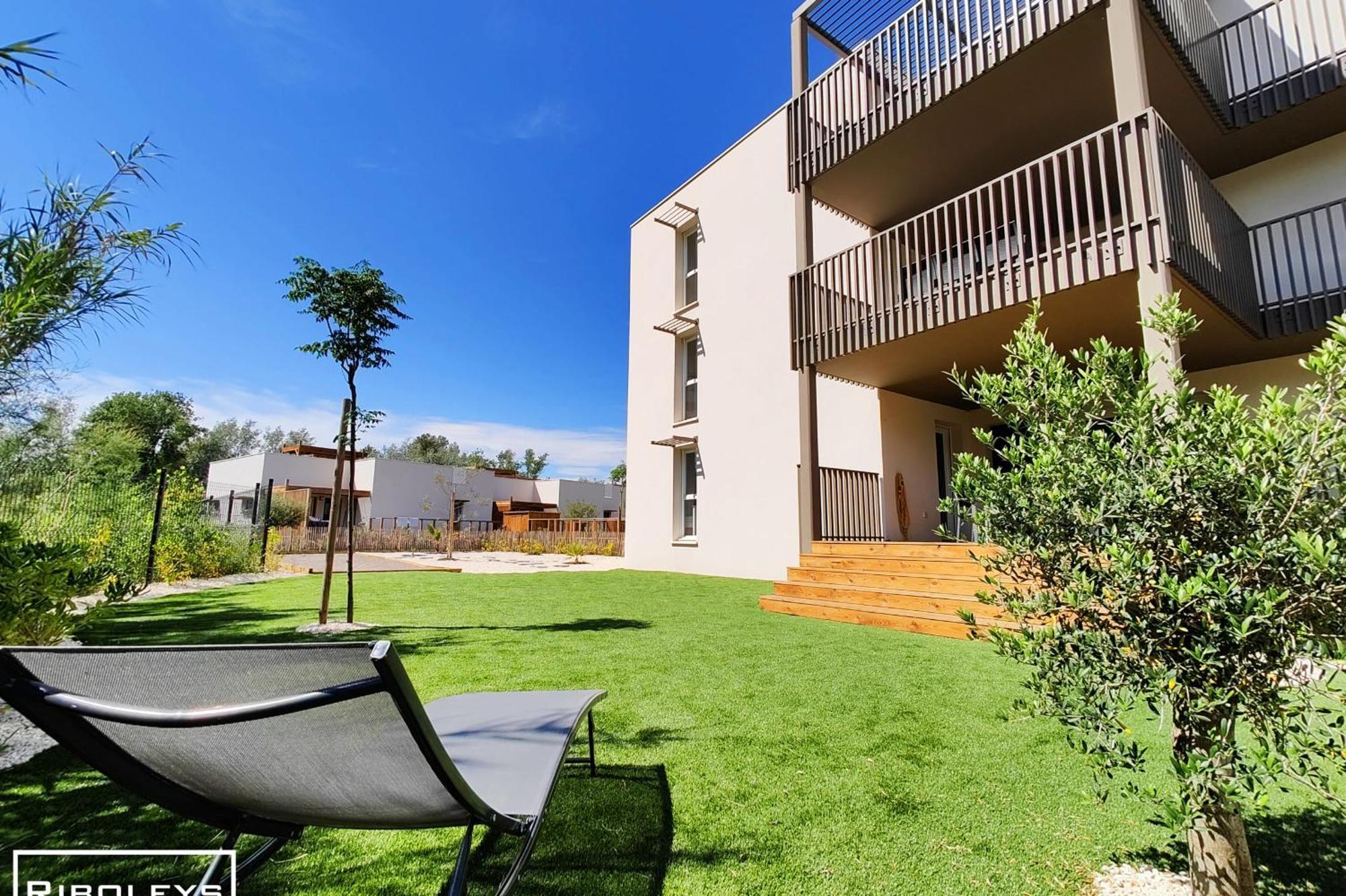 Marina Lodge - Superbe T3 à 400m de la plage de Farinette Vias Exterior foto