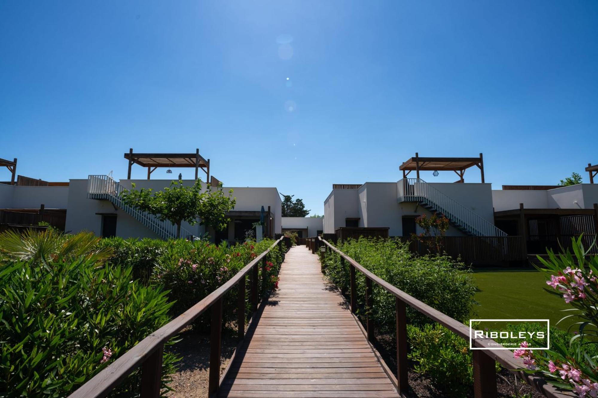 Marina Lodge - Superbe T3 à 400m de la plage de Farinette Vias Exterior foto